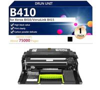 013R00702 Imaging Unit Drum Unit Compatible for Xerox B410 VersaLink B415 Printer, High Yield 75000 Pages,Black-1 pack