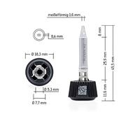 Ersa 0142CDLF16/SB Soldering Tip 1.60mm ERSADUR Coated For i-TOOL ...