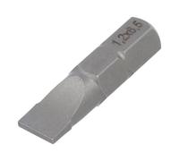 01626 bit flat 6.5 x 1.2 mm L. total: 25 mm mounting: 1/4" (C6.3 mm) WIHA