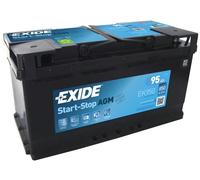 019 AGM Car Battery Exide EK950 12V 95Ah 850CCA - Dynamp DA95 Equivalent