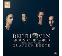 0190295396022 Quatuor A‰bene Beethoven Around the World: Vienna, String Quartets