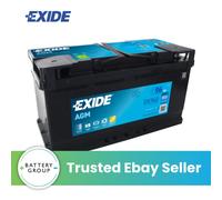 019 AGM Car Battery Exide EK960 12V 96Ah 850CCA