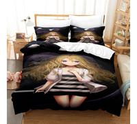 (02, 200x200) Angel of Death down bedding three-piece set quilt cover sheet