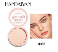 (02) 24 Hours Oil Control Makeup Powder, Moisturizing, Brightening, Ultra-matte, Press Powder, Nature, Waterproof, Lasting, Setting Powder