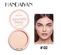 (02) 24 Hours Oil Control Makeup Powder Moisturizing Brightening Ultra-matte Press Powder Nature Waterproof Lasting Setting Powder
