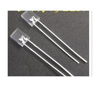02-49 100 PCS/LOT 2X5X7 Square LED Transparent White Light-Emitting diode AMNzOgOdL