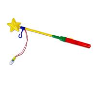 #02 LED Light Stick Lantern for St Martins Parade with Star and 2 LEDs Colour Changing