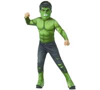 (02#The Hulk Jumpsuit+Mask, M/5-7Years) Kids Avengers The Hulk Batman Halloween Cosplay Costume Jumpsuit Mask Party Gift