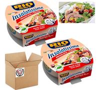 02 x Insalatissime Mexican Style Tuna Salad 160g - with Red Kidney Beans and Sweetcorn | VIMIX