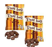 02 x Milk Chocolate with Raisins, Coffee or Orange Treat Bag 71g