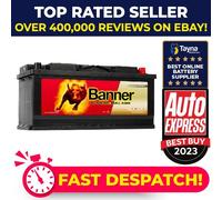 020 AGM Banner Running Bull Leakproof Car Battery (60501)
