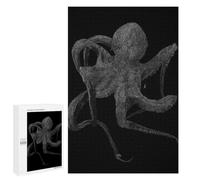 020 Octopus Art Jigsaw Puzzle, 1000 PCS, for Adult Puzzle Fans, An Absorbing Project for Relaxed Weekends, for Cosy Nights