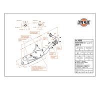 0233 - Muffler Leovince Sito 2T Piaggio SFERA (II serie - dal 1995) LIBERTY 50