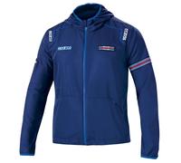 02405MR Sparco Martini Racing Windbreaker Lightweight Jacket Waterproof Coat