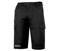 02410 Sparco Cargo Shorts Cotton Race Mechanic Workwear Pitcrew Teamwear Leisure