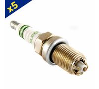 0242 229 613 Nickel Spark Plugs x5 FGR8KQE Ignition Electrical Replacement Bosch
