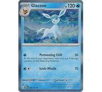 025/131 Glaceon - Prismatic Evolutions - Holo Rare - Single Card with Top Loader