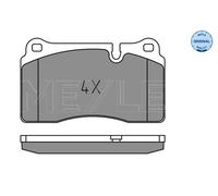 025 202 1717 MEYLE Brake Pad Set, disc brake for LAND ROVER