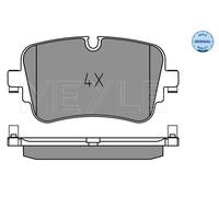 025 223 0717 MEYLE Brake Pad Set, disc brake for AUDI,VW