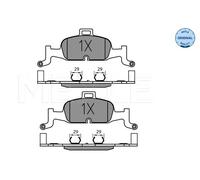 Meyle Brake Pad Set 025 224 0216