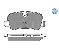 MEYLE 025 241 9217 Brake Pad Set Rear Fits Land Rover Discovery Range Rover