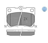 MEYLE 025 243 2315/W Brake pad set