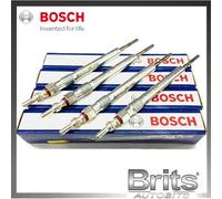 4x Bosch Glow Plugs For Peugeot 207 1.4 HDI O/E Quality