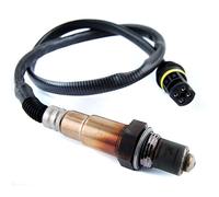 0258 006 475 Lambda Sensor Single 4 Wire 660mm Black Plug Exhaust O2 By Bosch