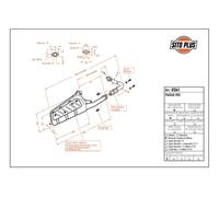 Leo Vince Silencer Sito Plus 0261 1pc For Piaggio Free 50 FL 1993-1999