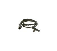 1x Genuine BOSCH ABS Wheel speed sensor - front axle LH/RH Length [mm]: 730 OPEL VAUXHALL ADAM +CORSA MK 4 D;