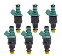 0280150415 FJ292 VEHICULOS 6PCS Fuel Injectors, Compatible with BMW. 323i 325i 525i M3 Flow Matched 2.5L 3.0L Engine Car Replacement Parts