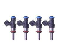 0280158209 4X 870cc 80lbs Nozzle Fuel Injector Compatible for Petrol Car EV14 KT Bico Values 12ohms Impedance Injection