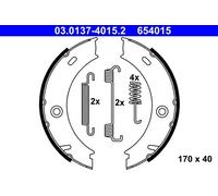 ATE 03.0137-4015.2 Handbrake shoes