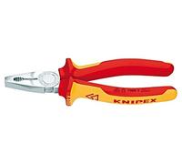 03 06 160 Pliers insulated, universal for bending gripping and cutting KNIPEX