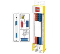 03 LEGO Gel Pens, Red/Black/Blue, Limited Edition, Gel Pen, M 0.7mm