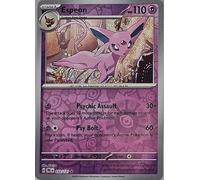 033/131 Espeon - Prismatic Evolutions - Reverse Holo Rare - Single Card with Top Loader