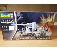 03325 Revell 1:72 Scale German 8,8cm Flak 37 + Sd.Anh.202