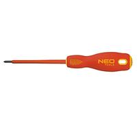 04-073 Screwdriver Insulated Phillips PH2 L.Blades: 100mm 1kVAC NEO TOOLS