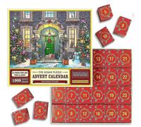 (04(1008pcs)) Advent Calendar 2023 Christmas Jigsaw Puzzle,christmas Puzzle Countdown Calendar, Advent Calendar 2023 Kids, Portable 24 Advent Calendar Puzzle Boxes