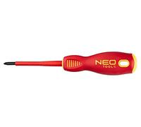 04-219 Screwdriver: insulated PlusMinus PZ-type PZ1/SL 80mm 1kVAC NEO TOOLS