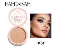 (04) 24 Hours Oil Control Makeup Powder, Moisturizing, Brightening, Ultra-matte, Press Powder, Nature, Waterproof, Lasting, Setting Powder