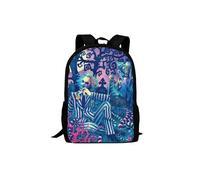 (04) Beetlejuice School Backpack for K-12 Students, Large Capacity Ghost with the Most to Love Print Backpack