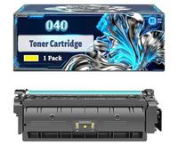040 Toner Cartridge Compatible for Canon I-Sensys LBP-710Cx LBP-712Cx Printers, With Chip Large Capacity 6300 Pages (1 Pack Yellow)