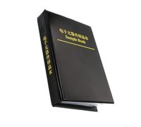 0402 For SMD Resistor Kit 1% Tolerance Assorted Values from 0 Ohm to 10M Ohm in Organized Book Format for Electronics Prototyping and Repair