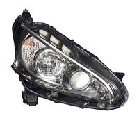 044751 Headlight Right ORIGINAL PART Halogen H7 W5W Fits Peugeot 208 1 By Valeo
