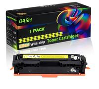 045H Compatible for Canon Toner Cartridges with Chip i-SENSYS MF631Cn MF633Cdw MF635Cx LBP611Cn Printers (1 Pack Yellow)