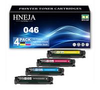 046 BK/C/M/Y Toner Cartridge Set for Canon LBP654Cdw MF654Cx MF735Cx MF731Cdw MF732Cdw MF733Cdw MF734Cdw MF735Cdw MF653Cdw Printer,4 Colors-1 Pack