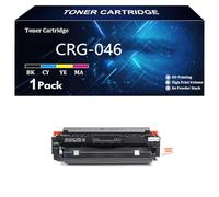 046H 046 Toner Cartridge Toner Replacement for Canon CRG-046 Compatible with Canon Color imageCLASS iCMF735Cx iCMF732Cdw LBP654Cx LBP653Cdw Printer,BK-1 Pack