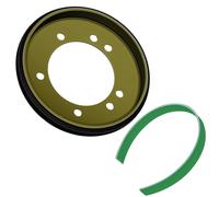 04743700 Lawn Tractor Drive Disc Kit With Liner/Friction Wheel, Compatible With Snapper Riding Clutch Disc, Replace Models 240-975, 7053103, 7600135, 5-3103, 5-7423, 7053103, (OD 6" ID 5-1/8") (1)