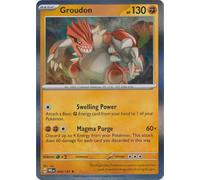 049/131 Groudon - Prismatic Evolutions - Holo Rare - Single Card with Top Loader